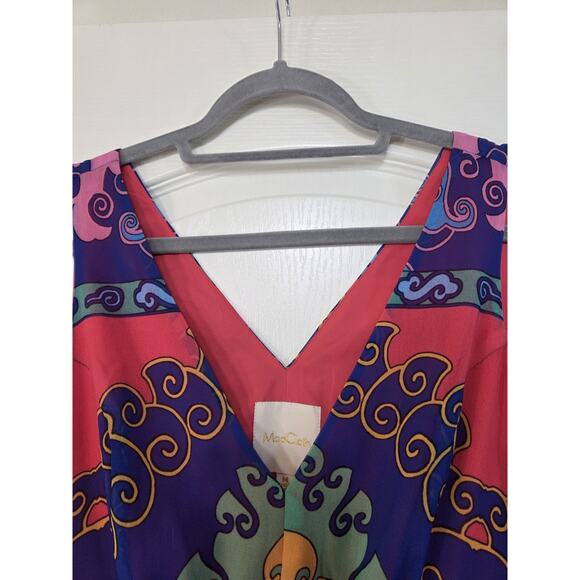 Modcloth Boho Mandala Print Vibrant Colors Sleeveless Maxi Dress, Women's Medium - Picture 3 of 14